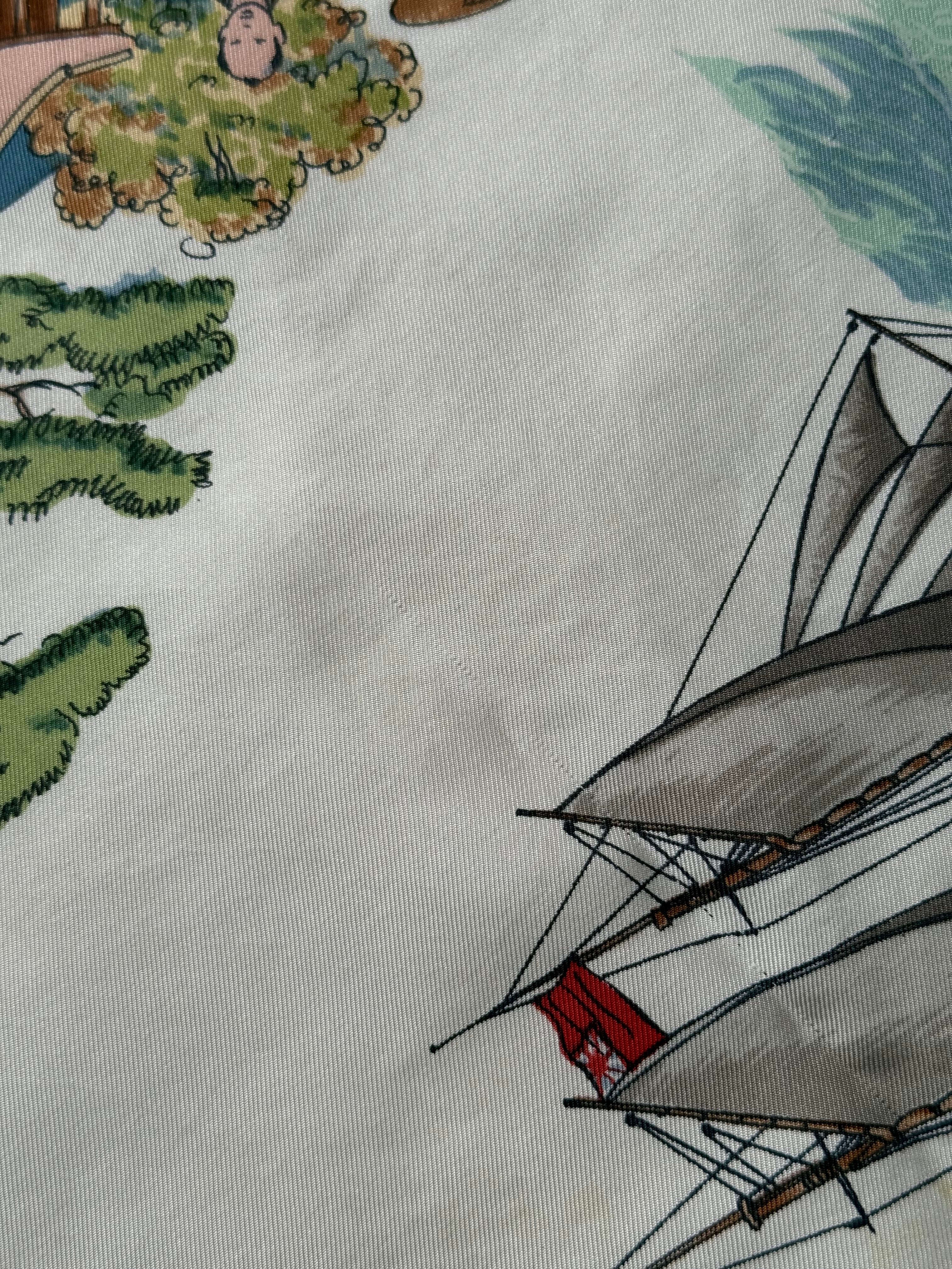 Pañuelo Hermès – Modelo Le Tour Du Monde En 80 Jours