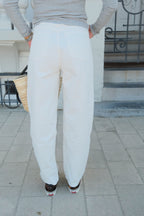 Balthazar White Balloon Jeans