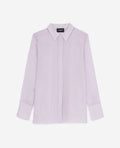 The Kooples - Camisa Simple Rayas Moradas Y Blancas - Mujer