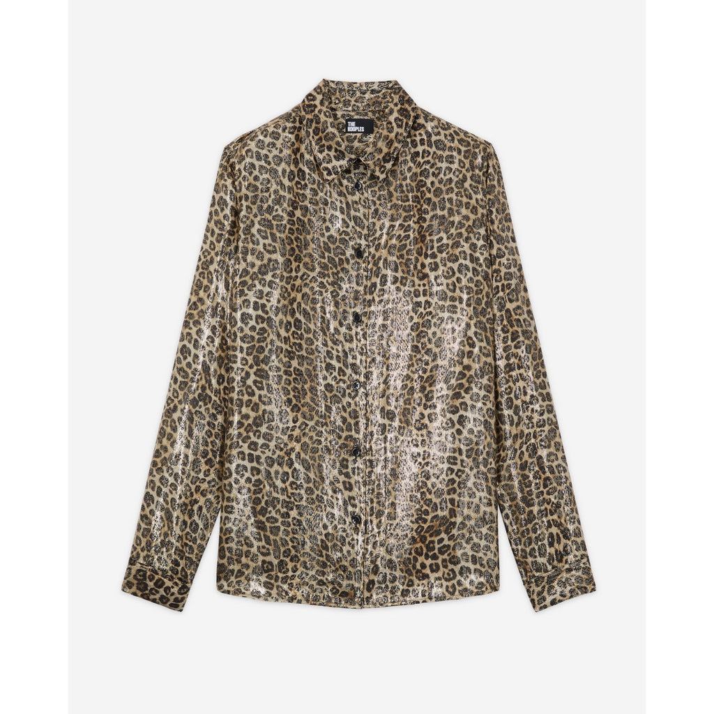 The Kooples - Blusa Entallada - Negro Y Marrón - Mujer