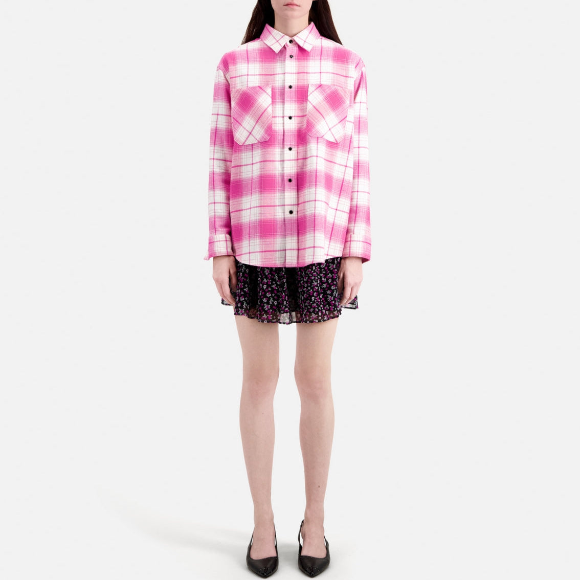 The Kooples - Chemise - Rose - Femme