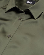 The Kooples - Chemise En Satin De Soie Manches Longues