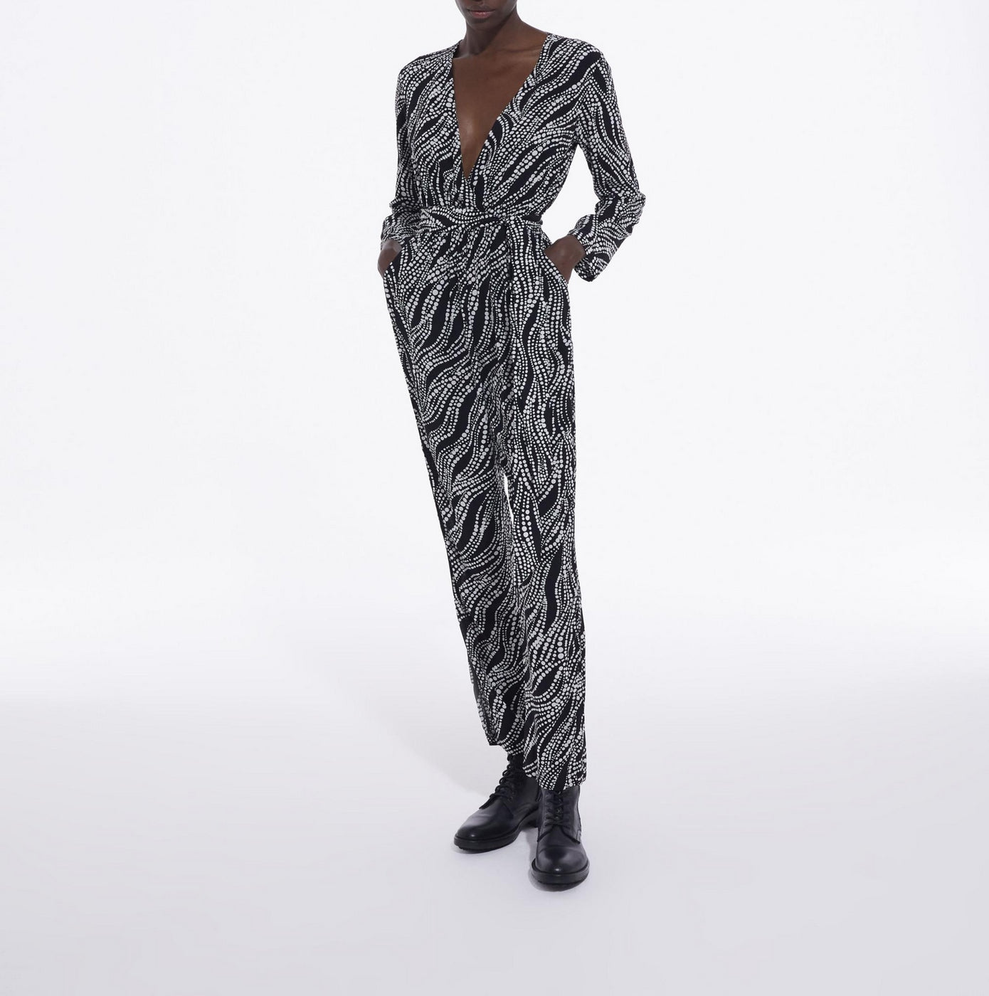 The Kooples - Combinaison - Noir - Femme