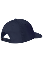 Casquette Snapback 6 Panneaux Non Structurée - Iris Noir