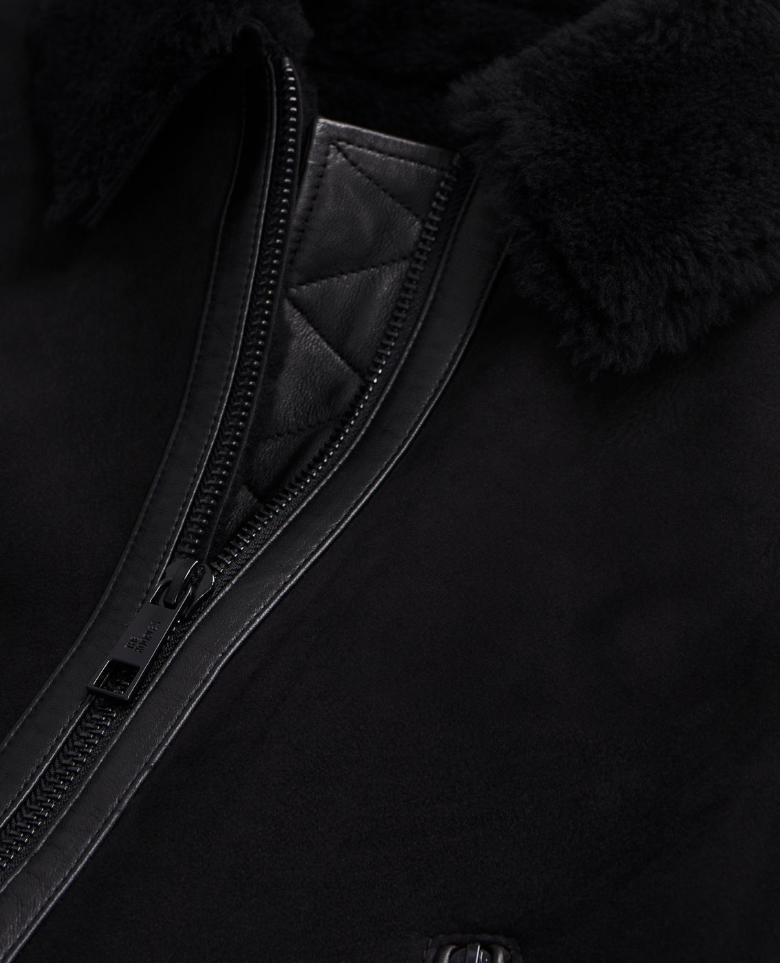 The Kooples - Veste En Cuir De Mouton - Noir - Femme