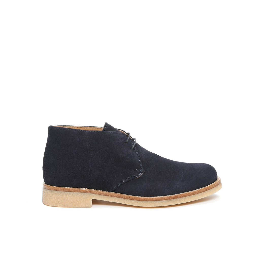 Frank Daniel - Bottines Chukka - Bleu - Homme