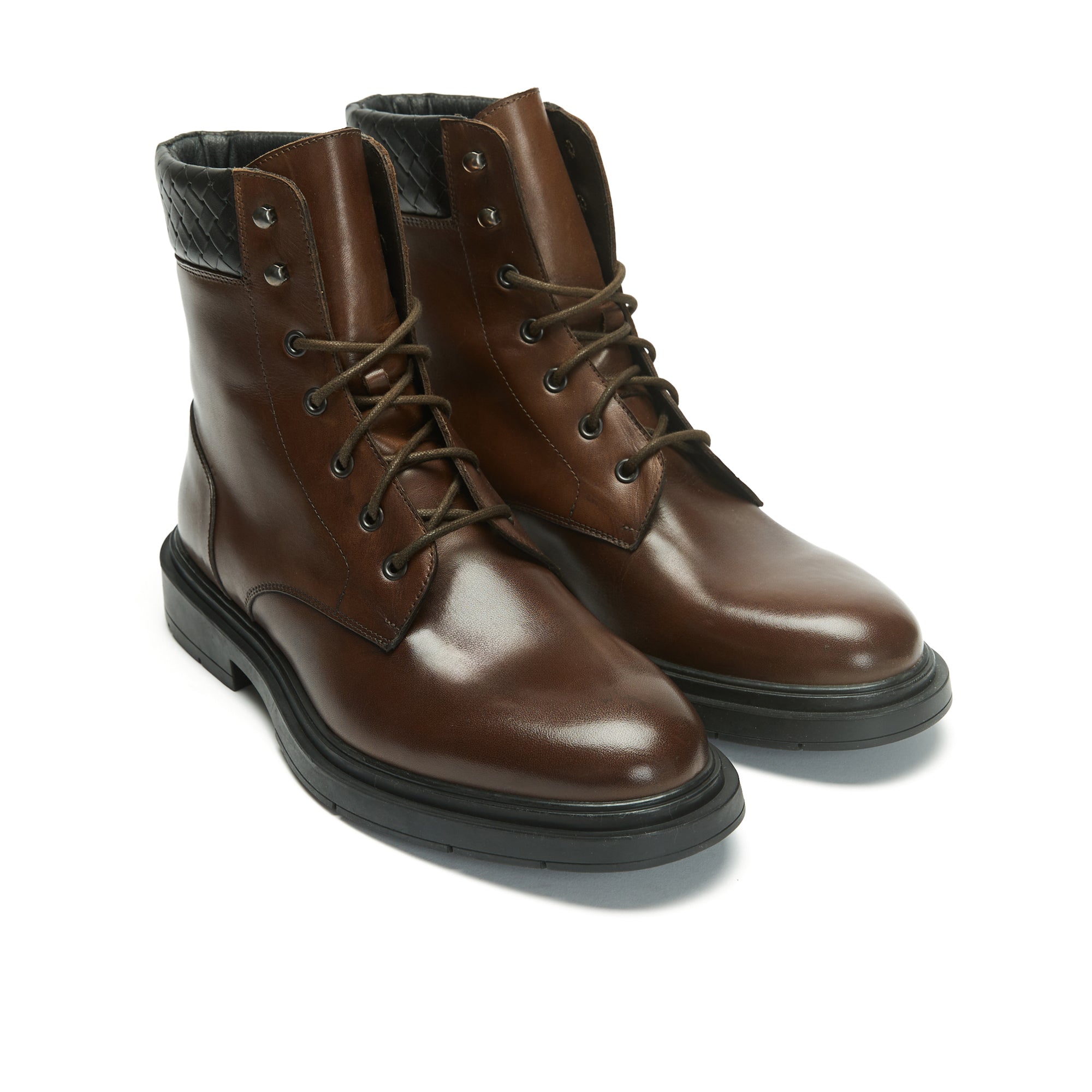 Frank Daniel - Bottine Derby - Marron - Homme