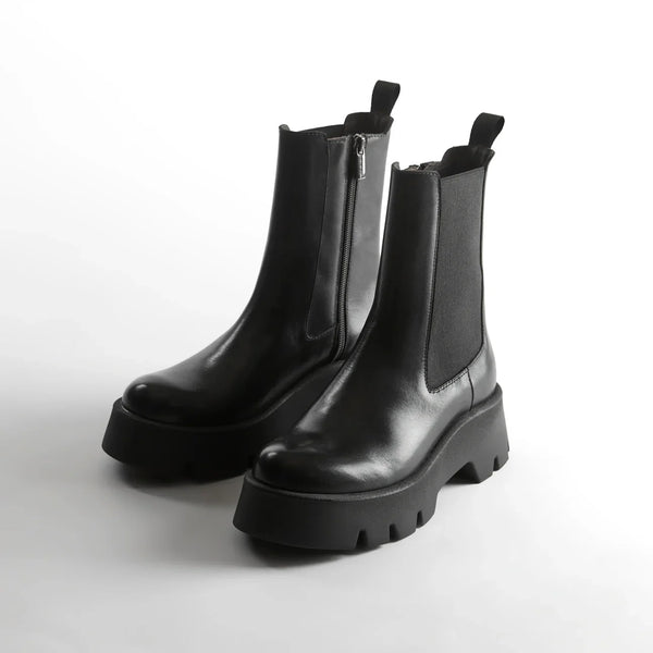 Frank Daniel - Botas Chelsea - Negro - Mujer
