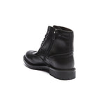 Frank Daniel - Bottes À Lacets Et Ailerons - Noir - Femme