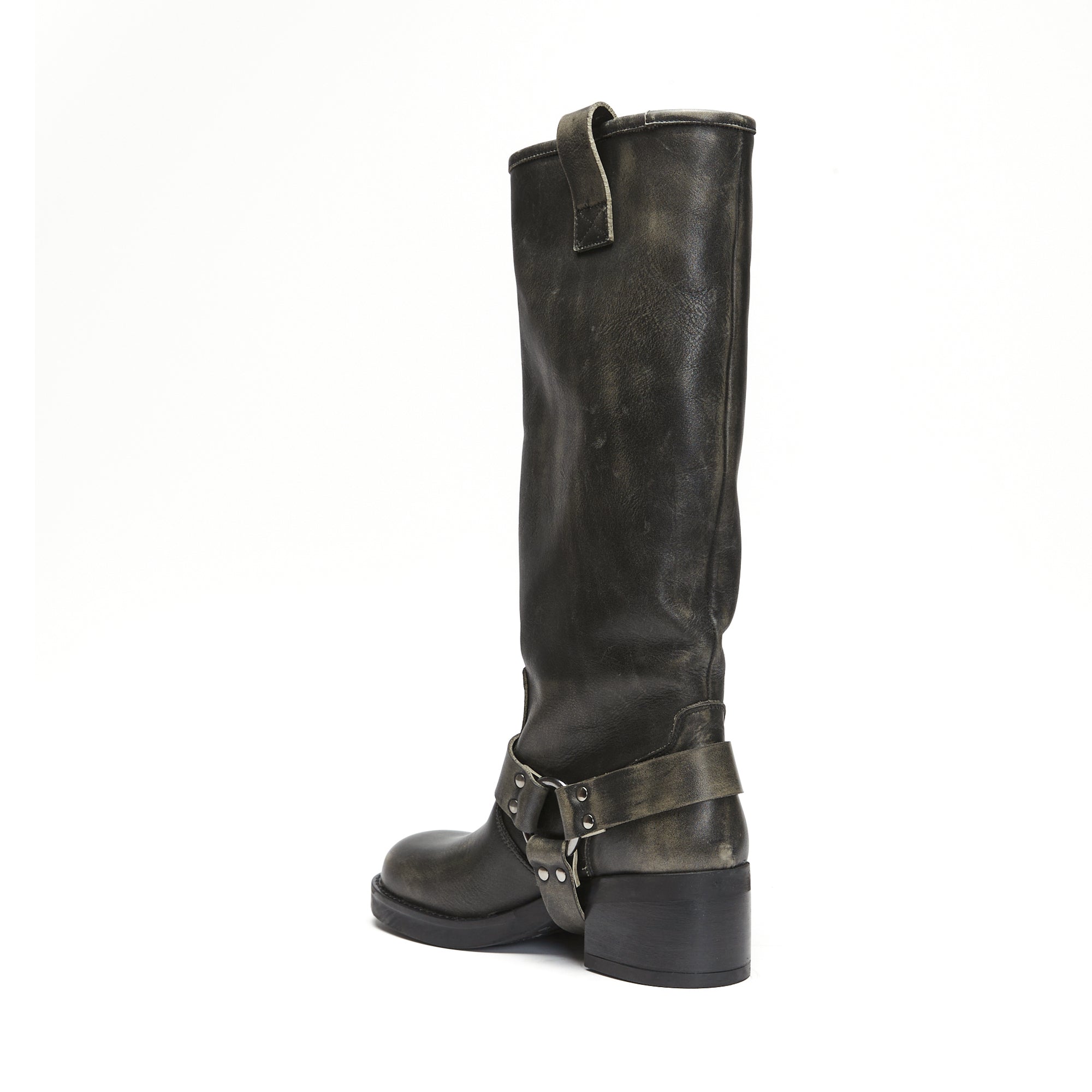 Frank Daniel - Biker Boots - Black - Women