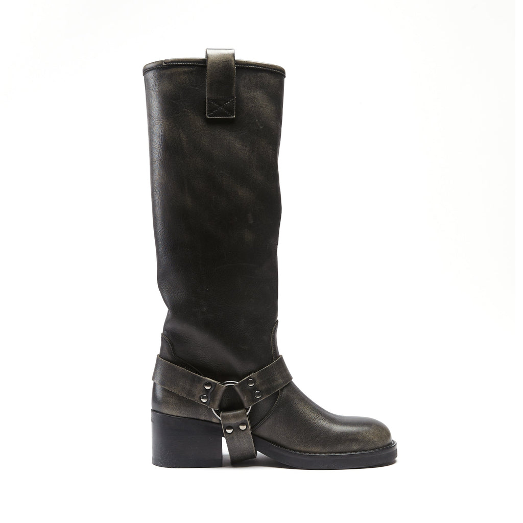 Frank Daniel - Biker Boots - Black - Women