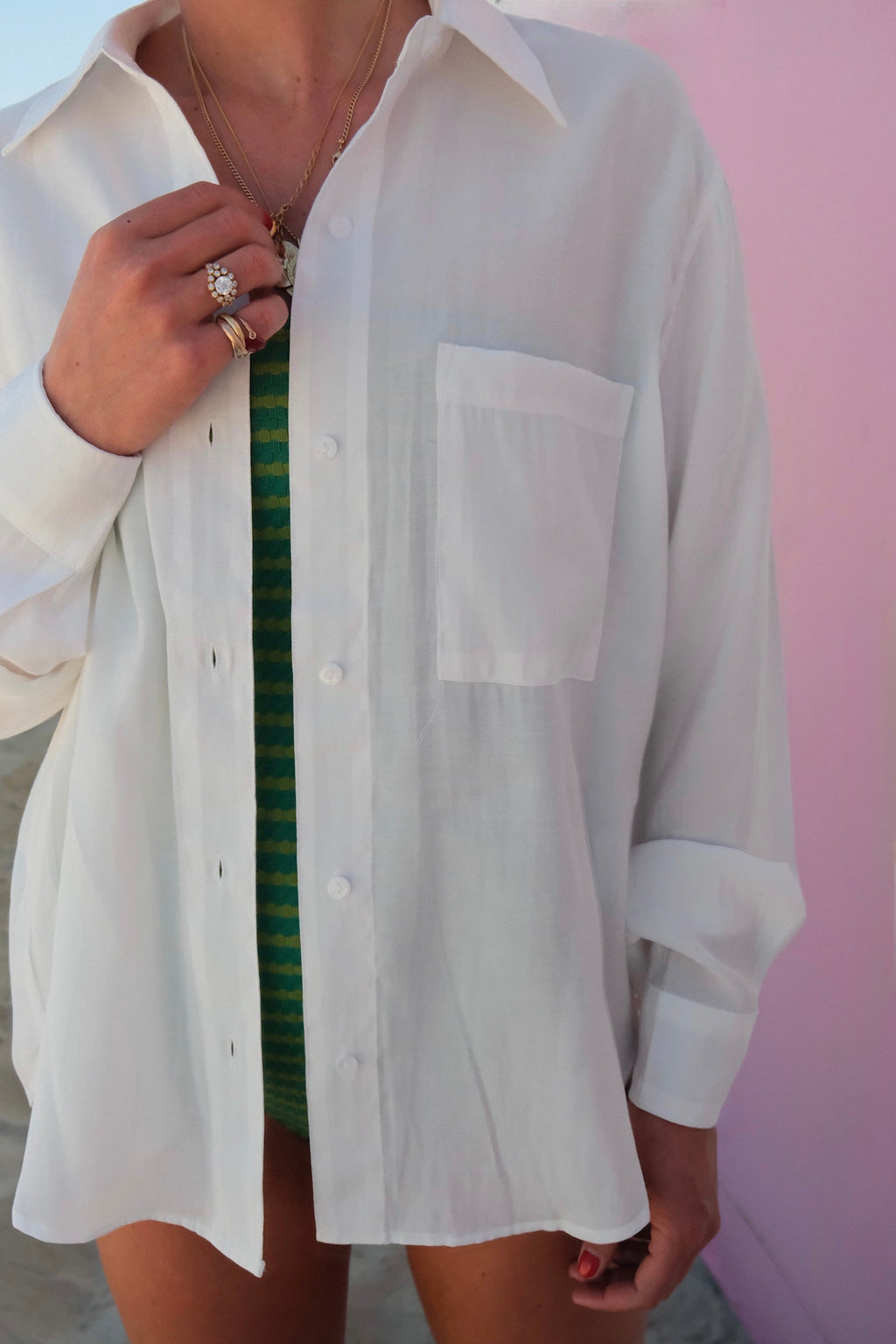 Camisa Adèle blanca