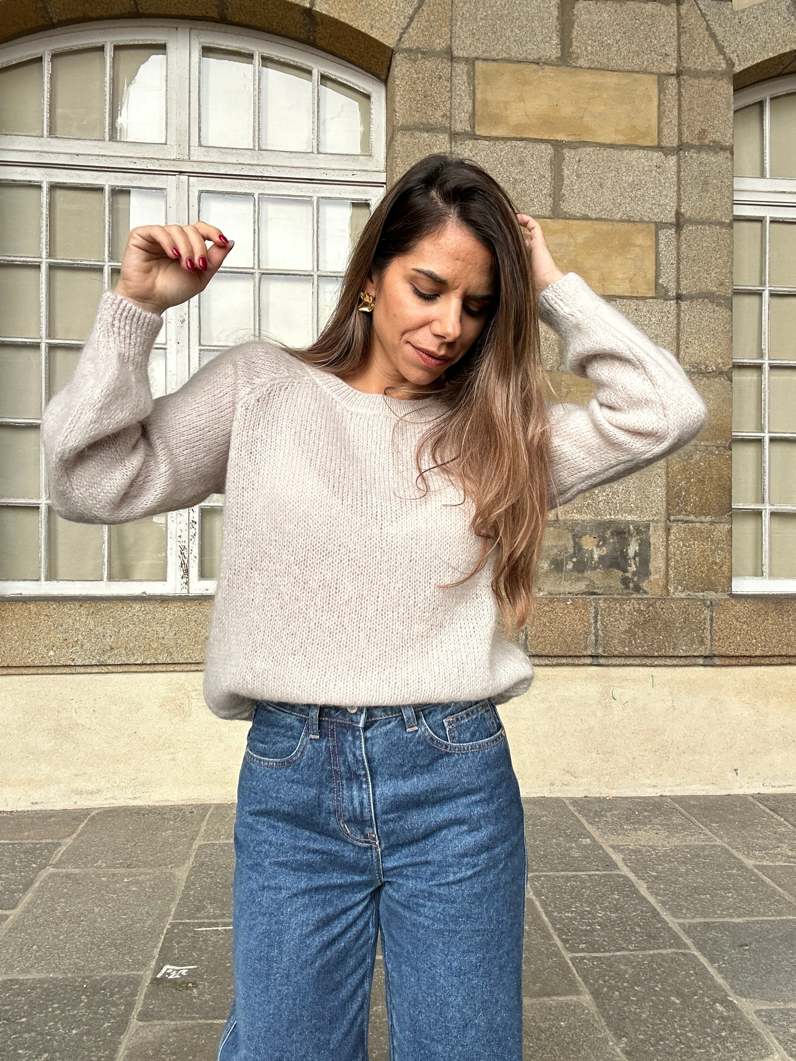 Pull Anna Taupe