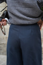 Théodore Navy Trousers