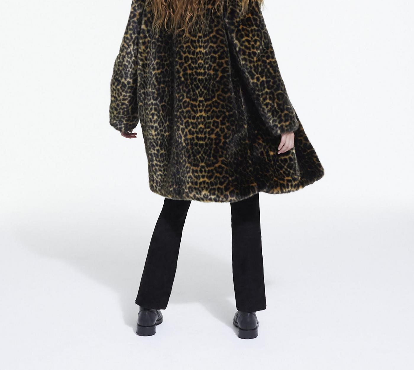 The Kooples - Fausse Fourrure Leopard - Femme