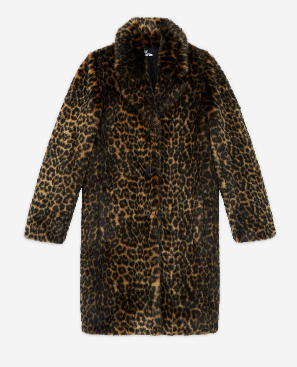 The Kooples - Fausse Fourrure Leopard - Femme