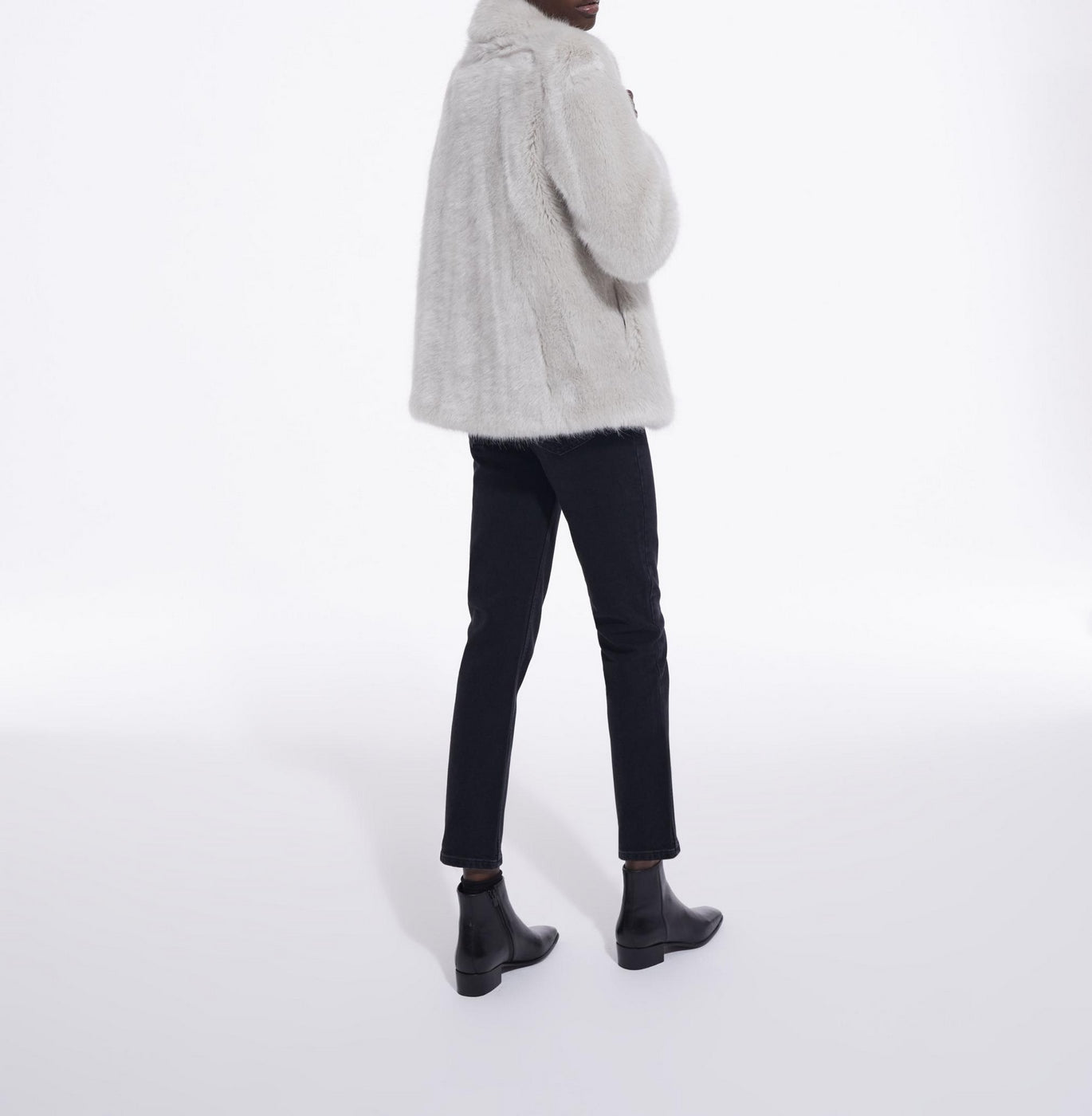 The Kooples - Fausse Fourrure Manches Longues - Femme