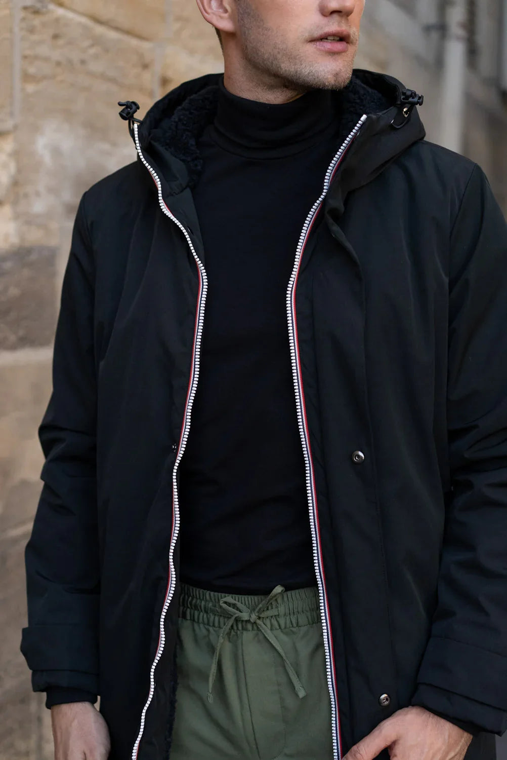 Parka Eric - Zwart