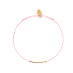 Pulsera de cordón de melocotón Fineline