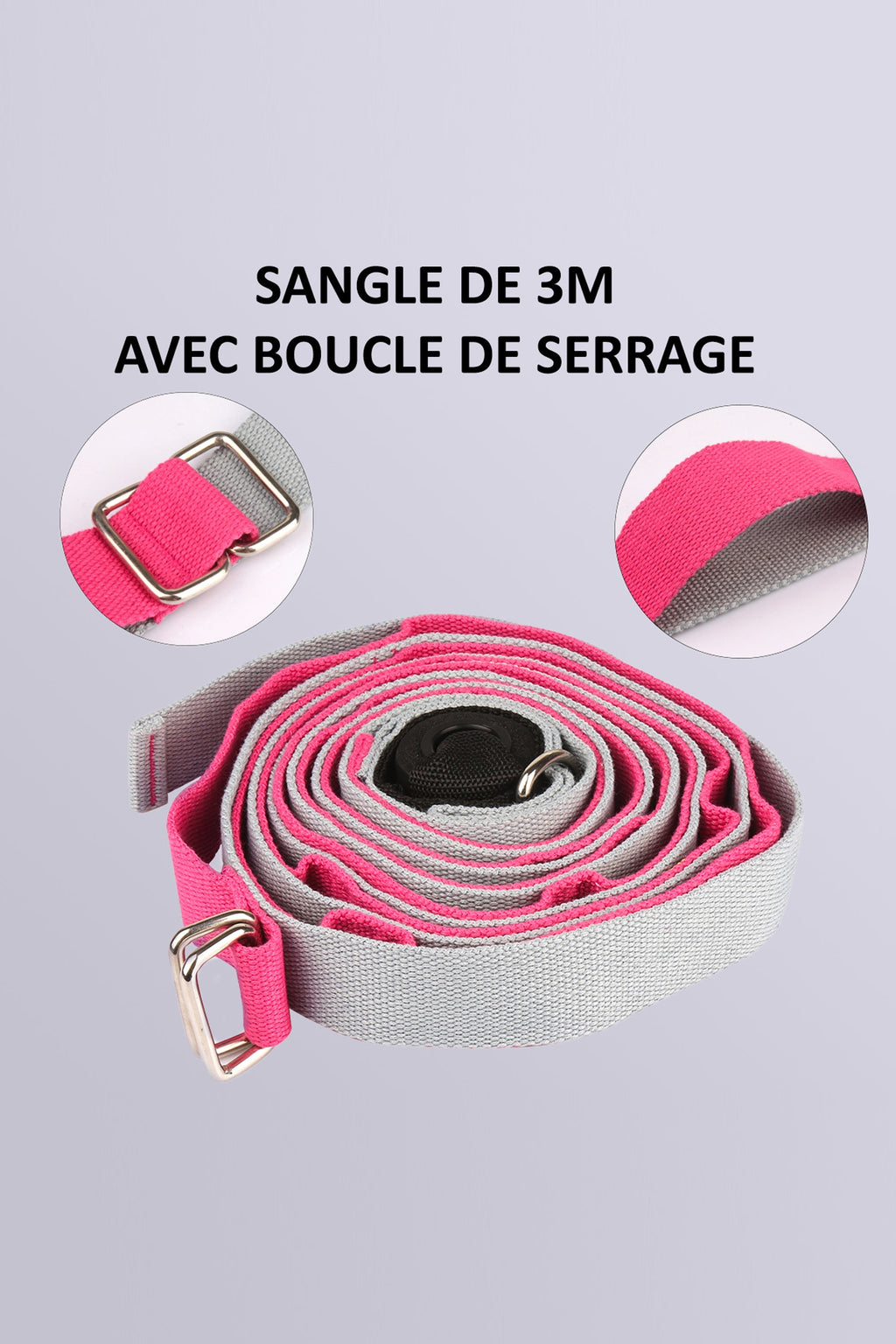 Sangle De Yoga Avec Boucles