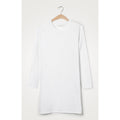 Robe Col Rond Exclu Retail - Blanc - Femme
