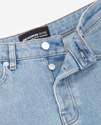 The Kooples - Washed Blue Jeans with Distressed Details - Women
