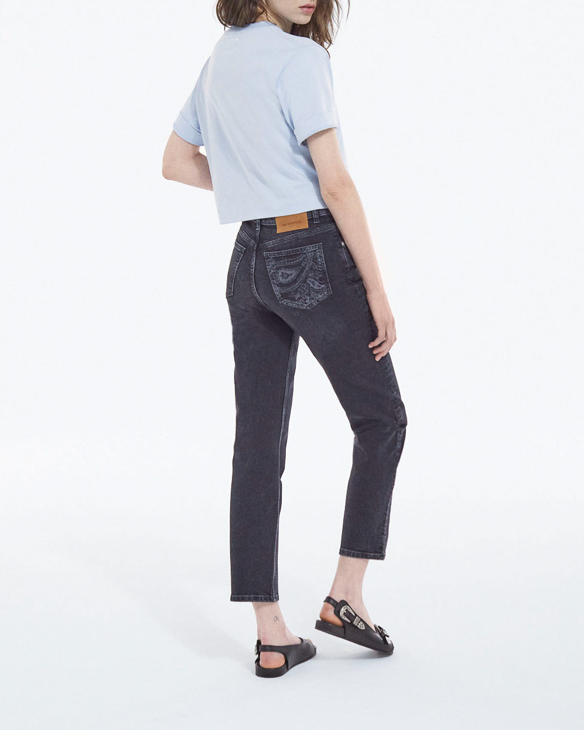 The Kooples - Jean Droit Cropped - Femme