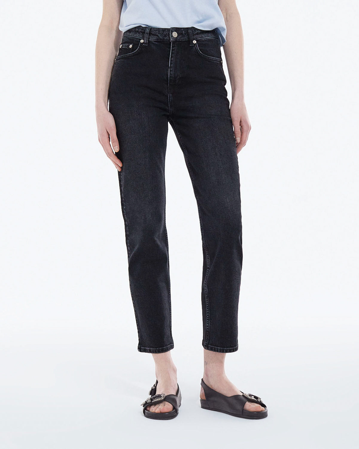 The Kooples - Jean Droit Cropped - Femme