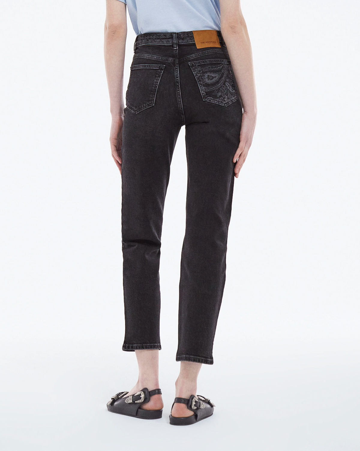 The Kooples - Jean Droit Cropped - Femme