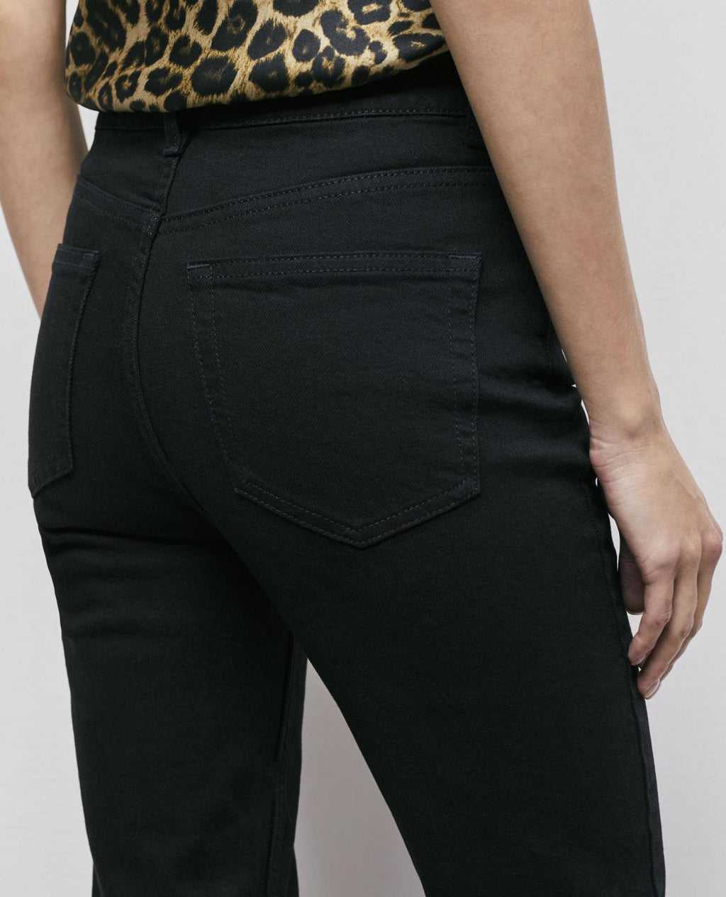 The Kooples - Vaqueros Slim Negro - Mujer