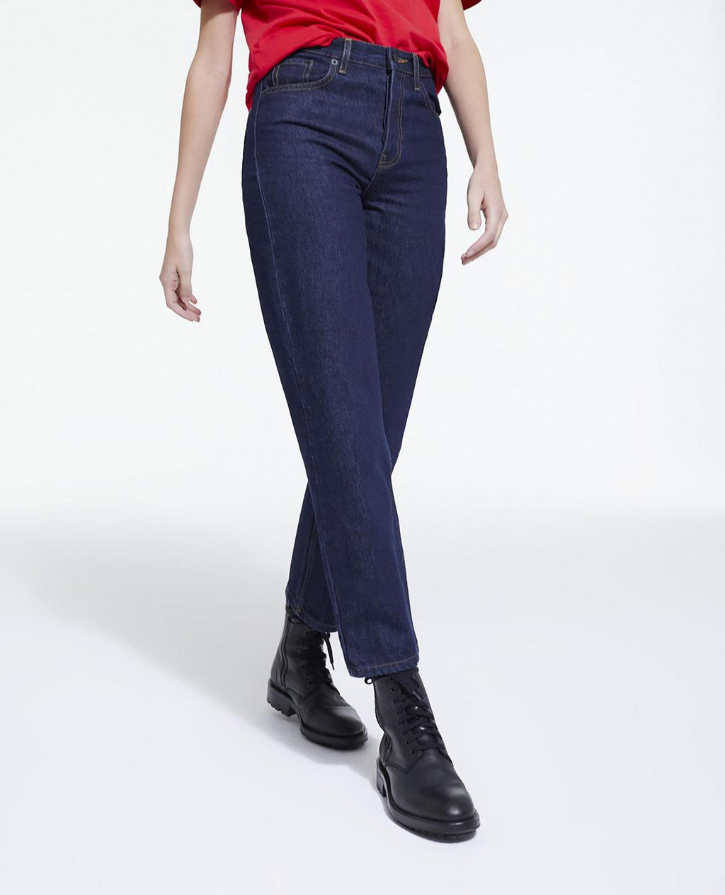 The Kooples - Jean Mom - Bleu Marine - Femme