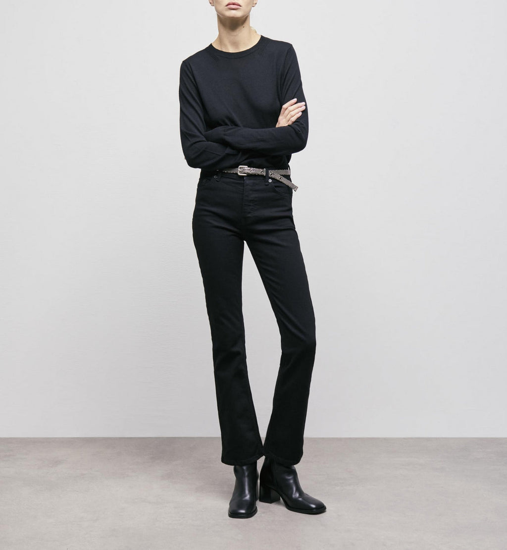 The Kooples - Vaqueros Bootcut - Negro - Mujer