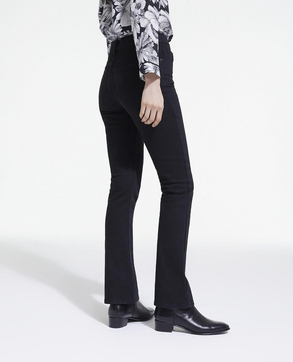 The Kooples - Vaqueros Bootcut - Negro - Mujer