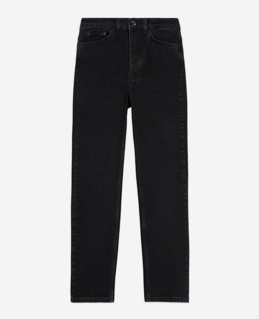 The Kooples - Vaqueros Slim Black Delave - Mujer
