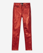 The Kooples - Red Coated Slim Jeans - Women