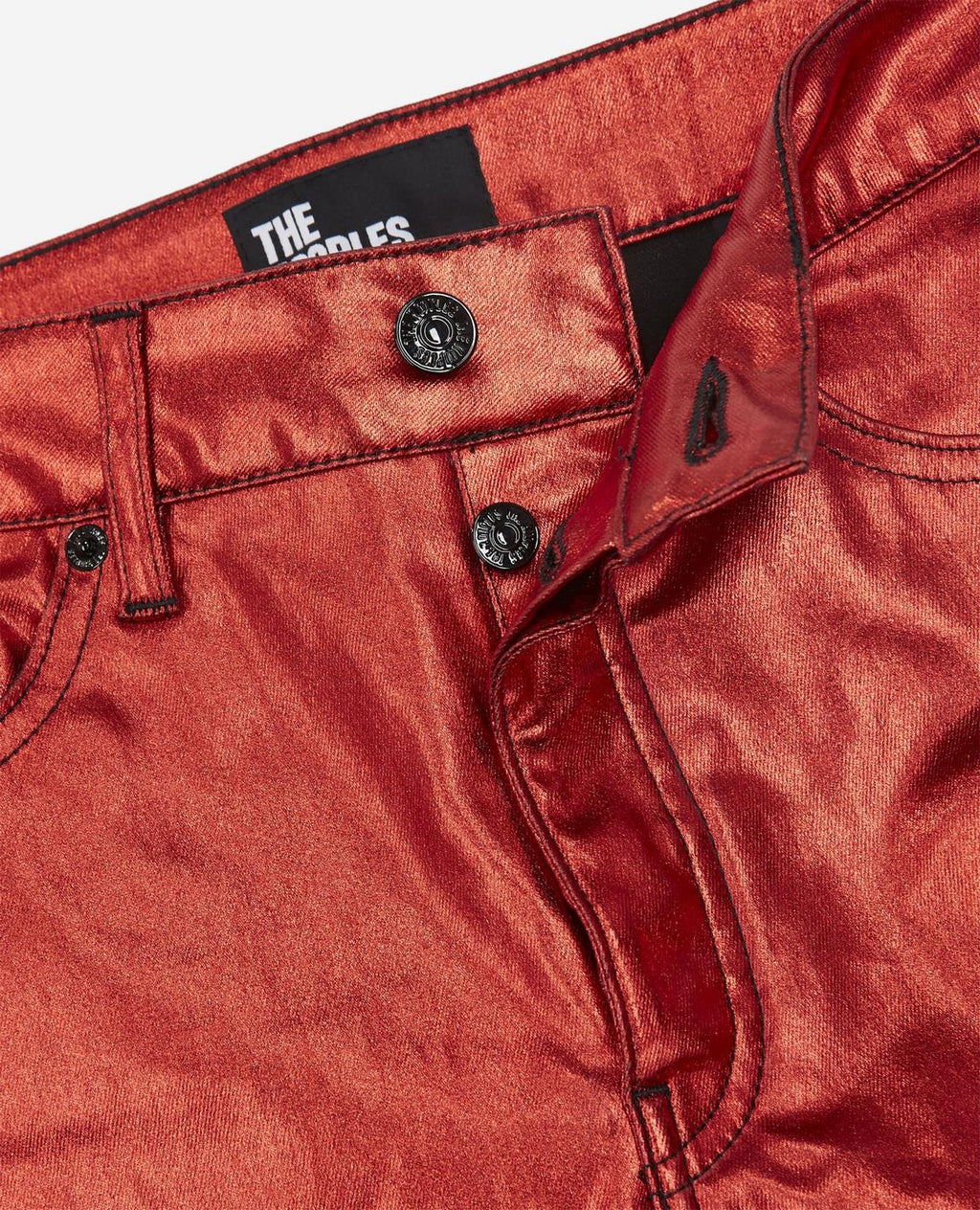 The Kooples - Red Coated Slim Jeans - Women