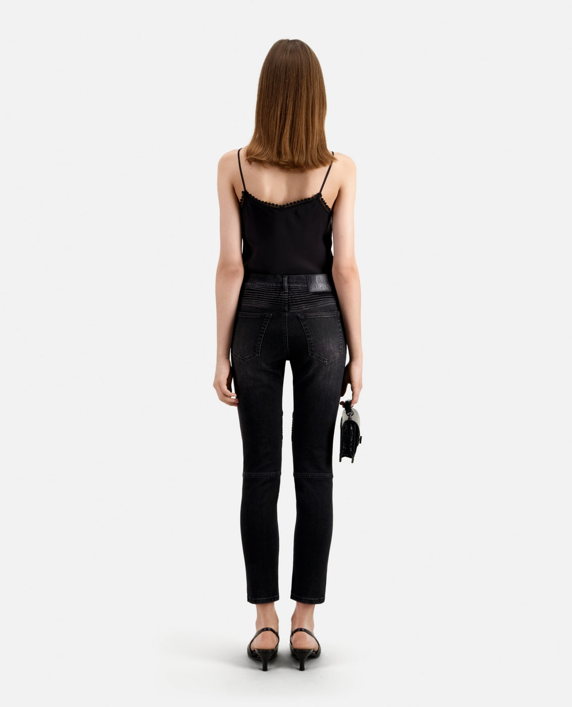 The Kooples - Vaqueros Slim - Negro - Mujer