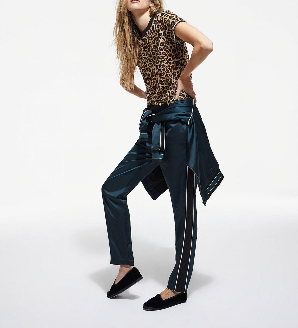 The Kooples - Straight Trousers - Petrol Blue - Women