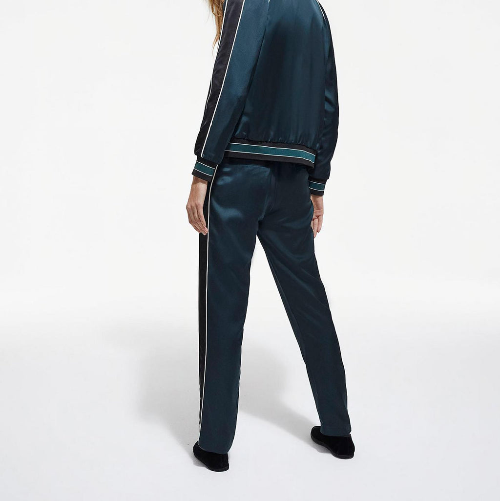 The Kooples - Straight Trousers - Petrol Blue - Women