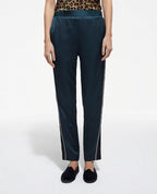 The Kooples - Straight Trousers - Petrol Blue - Women