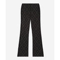 The Kooples - Pantalon Flare Taille Haute - Noir - Femme