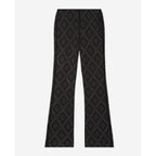 The Kooples - Pantalon Flare Taille Haute - Noir - Femme