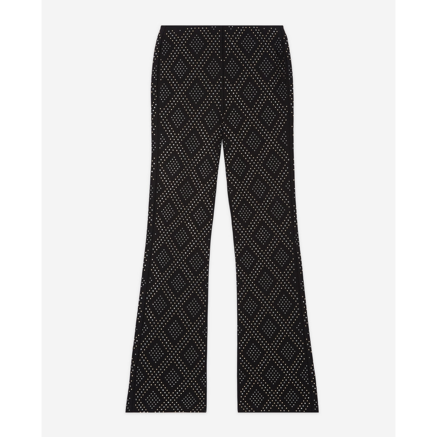The Kooples - Pantalon Flare Taille Haute - Noir - Femme