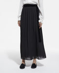 The Kooples - Jupe Plissée - Noir - Femme