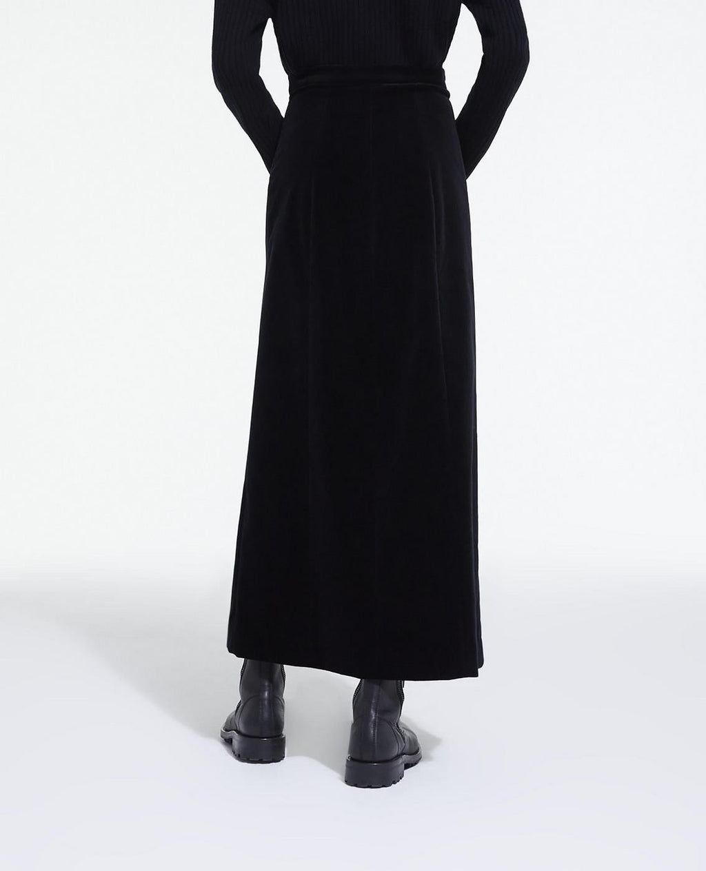 The Kooples - Jupe Longue Detail Ouverture Fente - Femme
