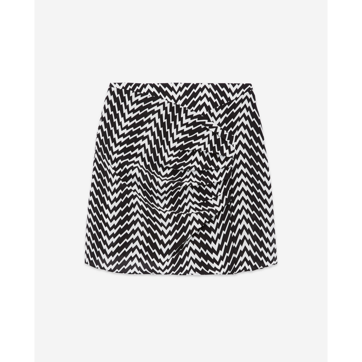 The Kooples - Falda Recta Talle Alto - Negro - Mujer