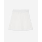 The Kooples - High Waisted Trapeze Skirt - White - Women