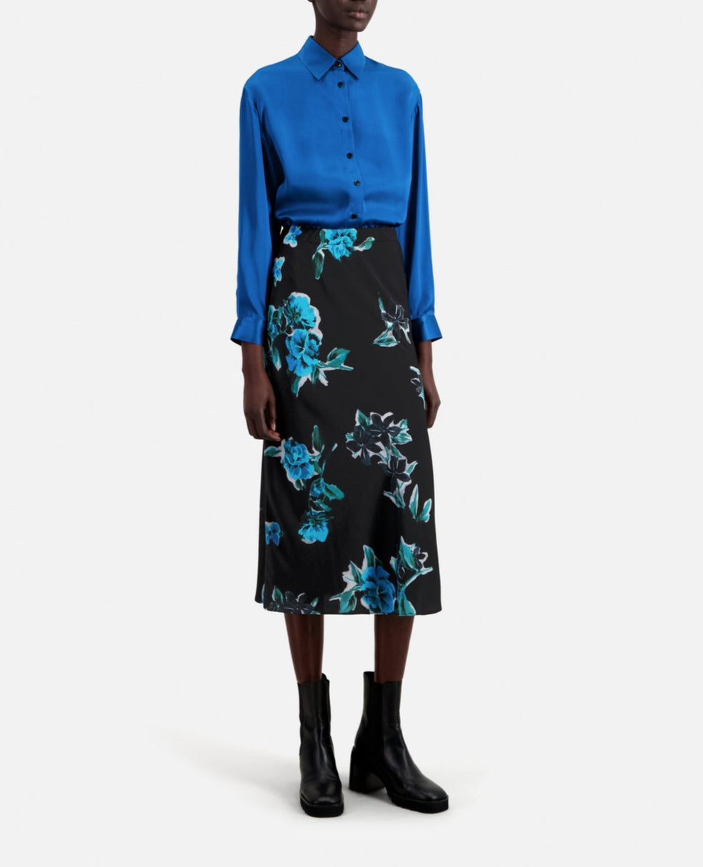 The Kooples - Jupe Longue - Noir - Femme