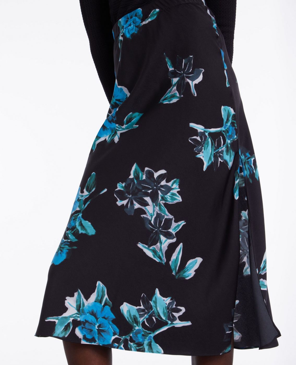 The Kooples - Jupe Longue - Noir - Femme