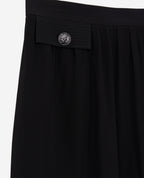 The Kooples - Jupe Plissée - Noir - Femme